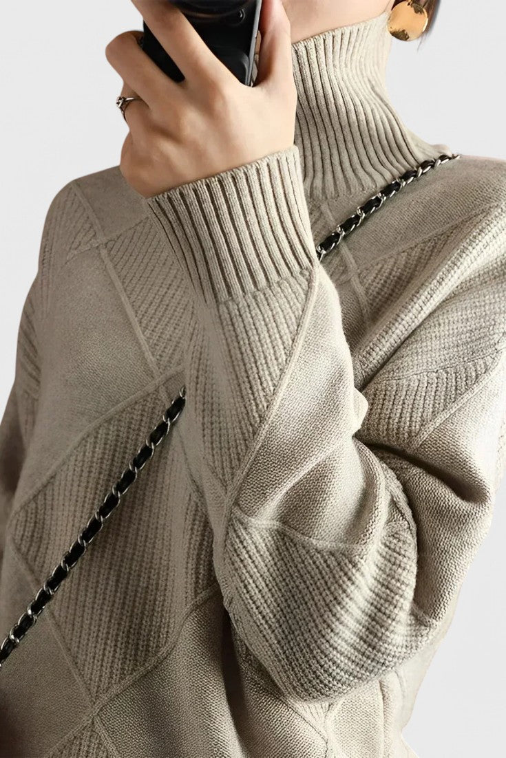 Jasmine - Jersey de Cuello Alto