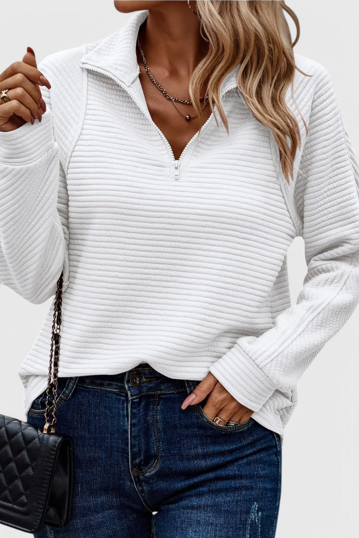 Helene - Jersey de Cuello en V