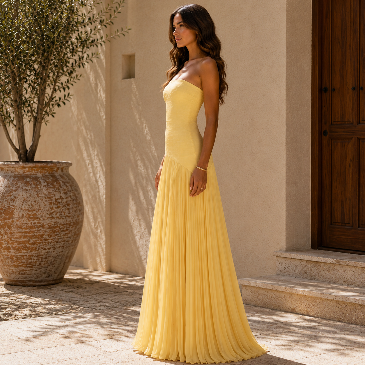 Vestido Almudena™ -  Elegancia Sofisticada que Estiliza con Delicadeza Position 6