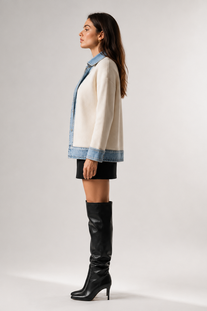 Ana - Chaqueta Otoñal Vaquera