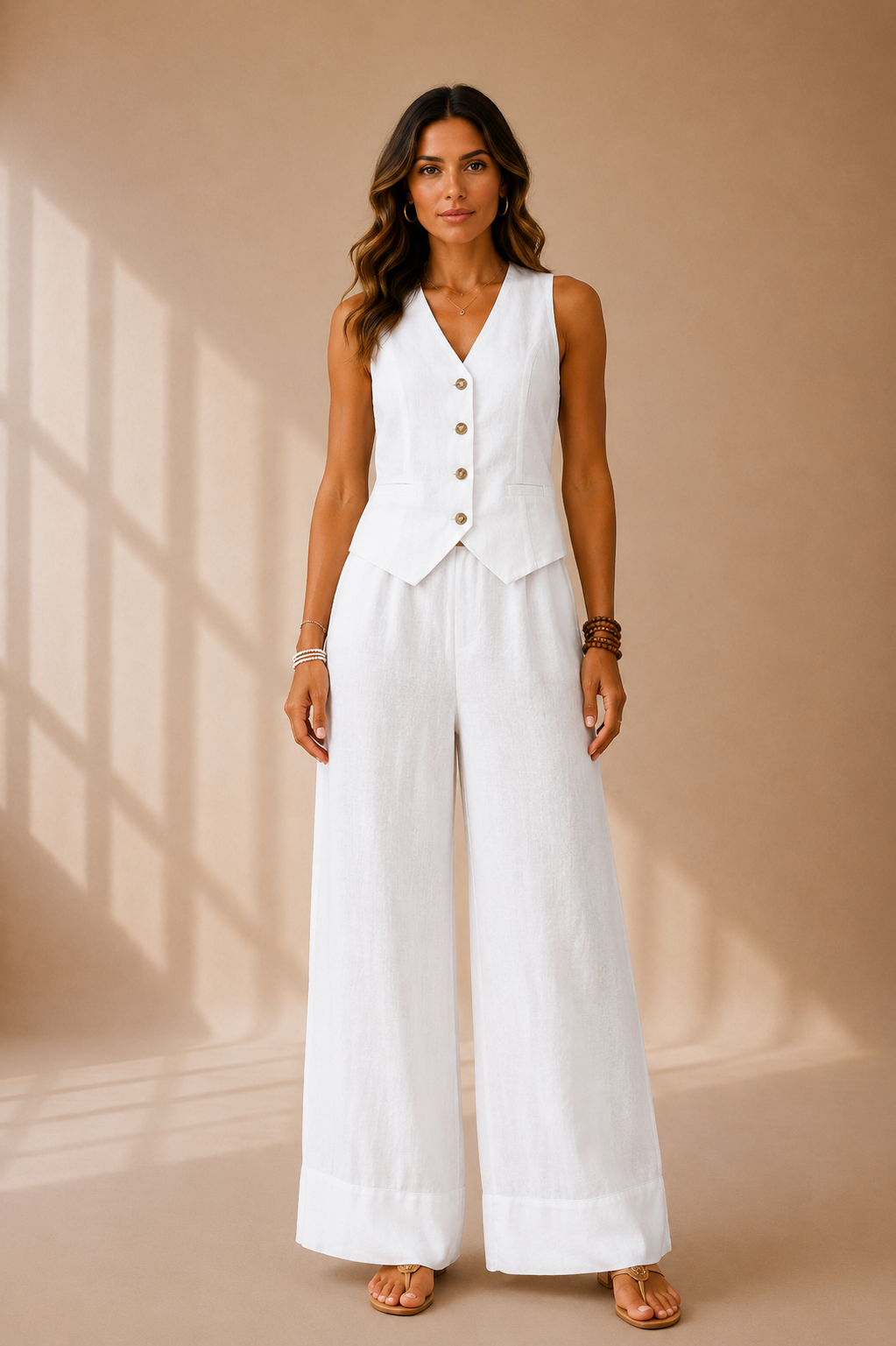 Sofía | Conjunto de chaleco y pantalón Position 6