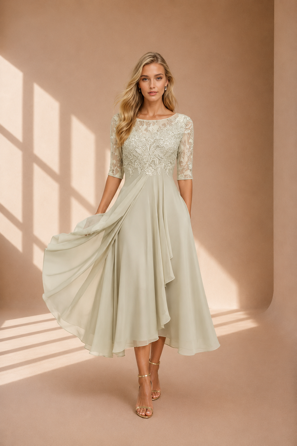 Margarita | Elegante vestido de encaje Position 3