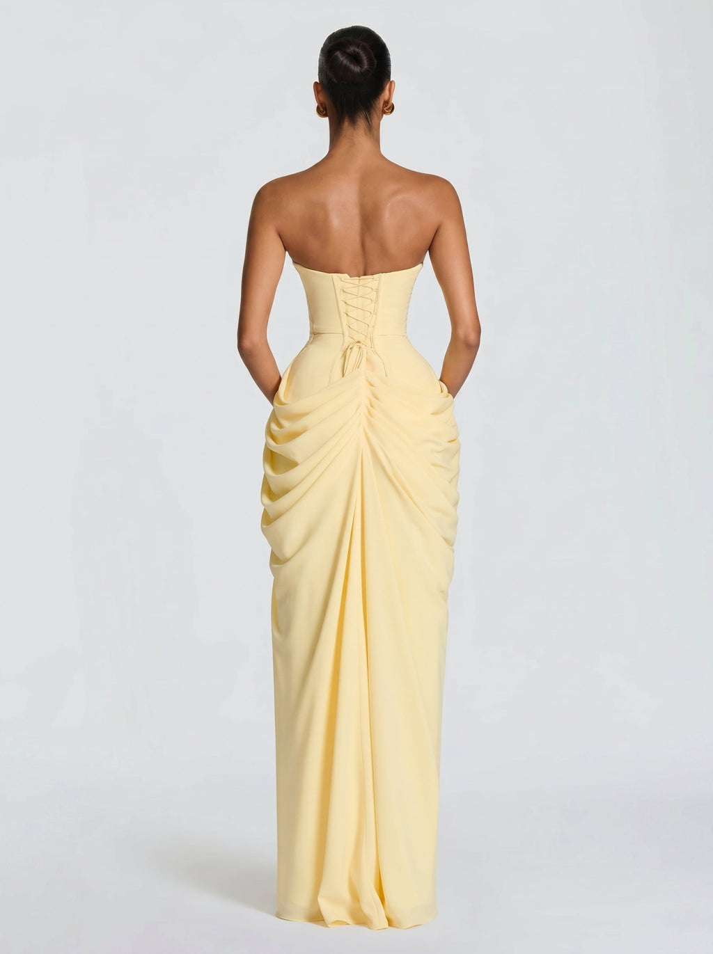 Cyra™ - Vestido Largo de Chiffon Position 3