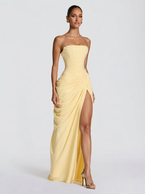 Cyra™ - Vestido Largo de Chiffon Position 2