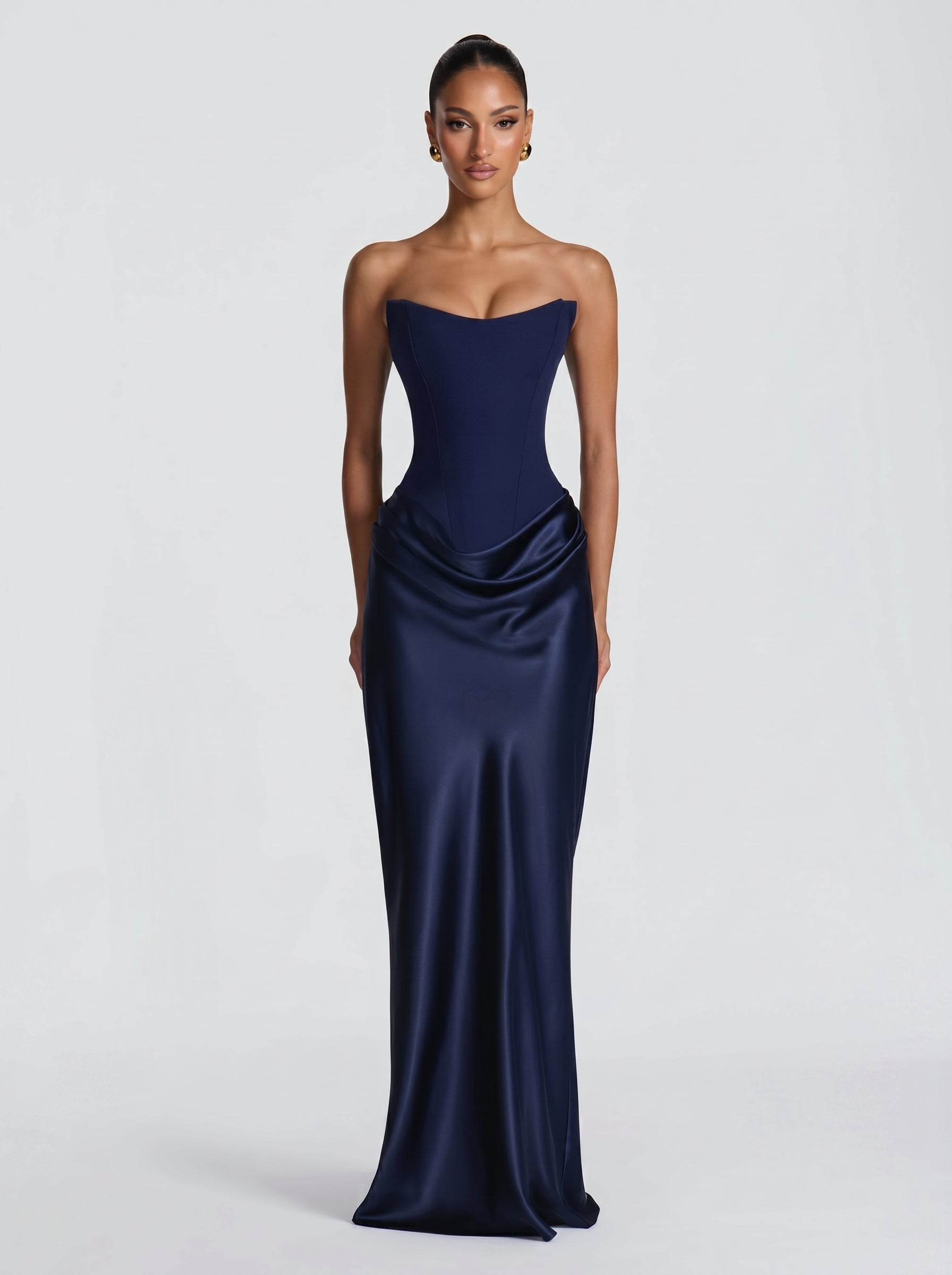 Danna™ - Vestido de Gala Navy Position 1