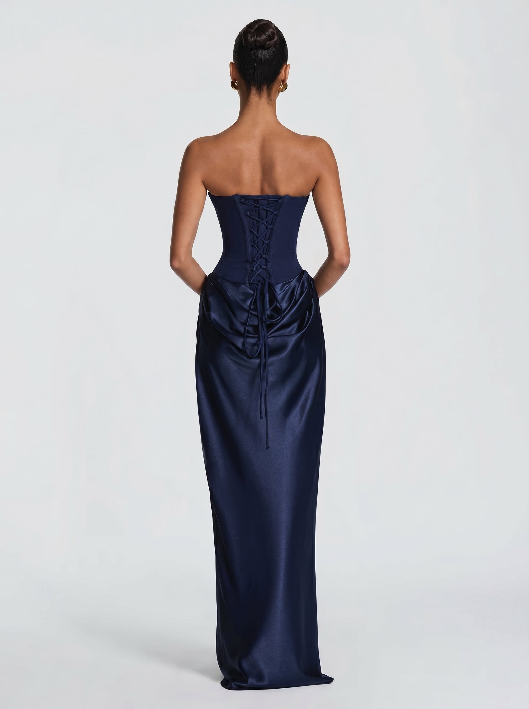Danna™ - Vestido de Gala Navy Position 3