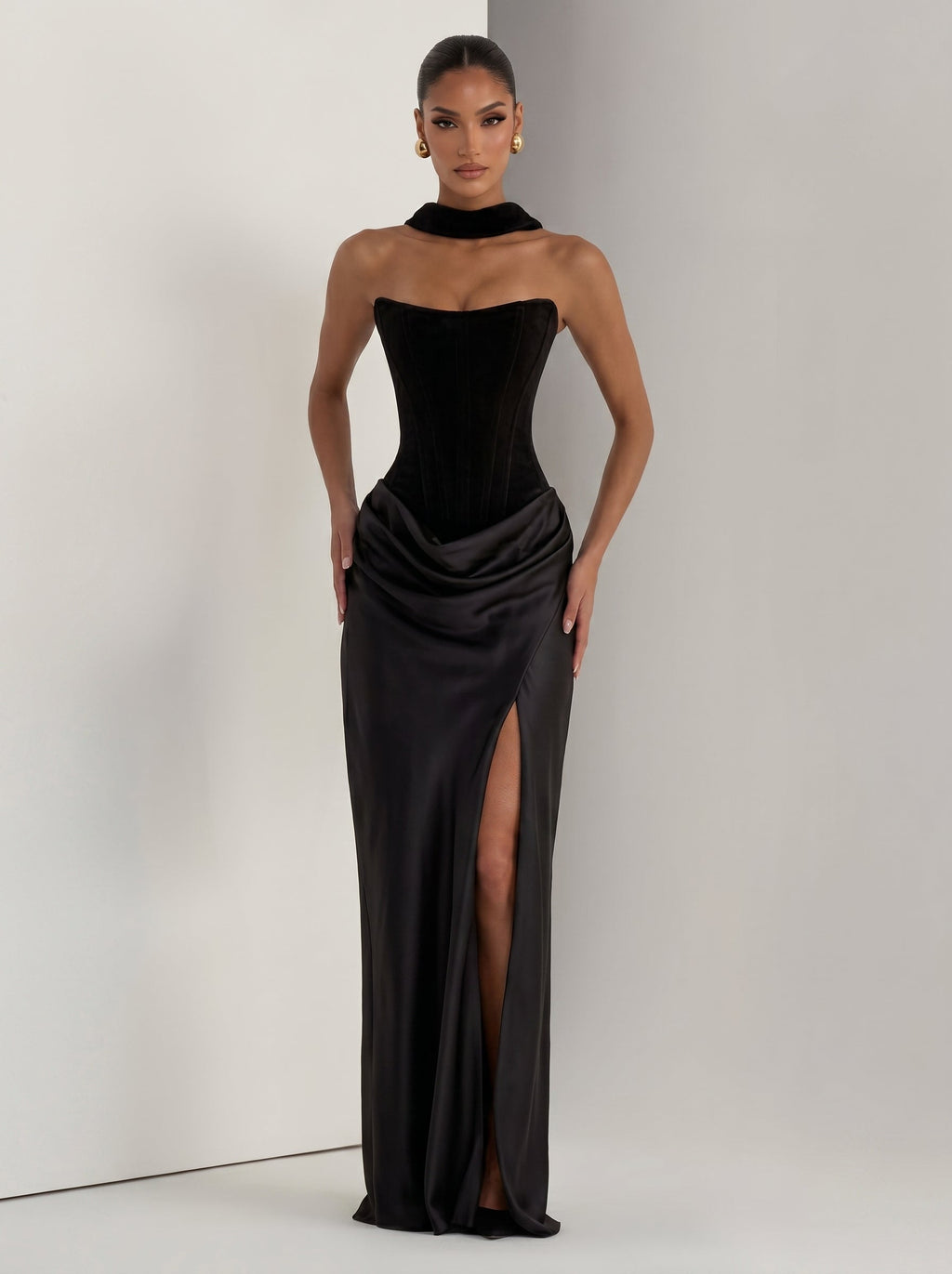 Danna™ - Vestido de Gala Navy Position 9