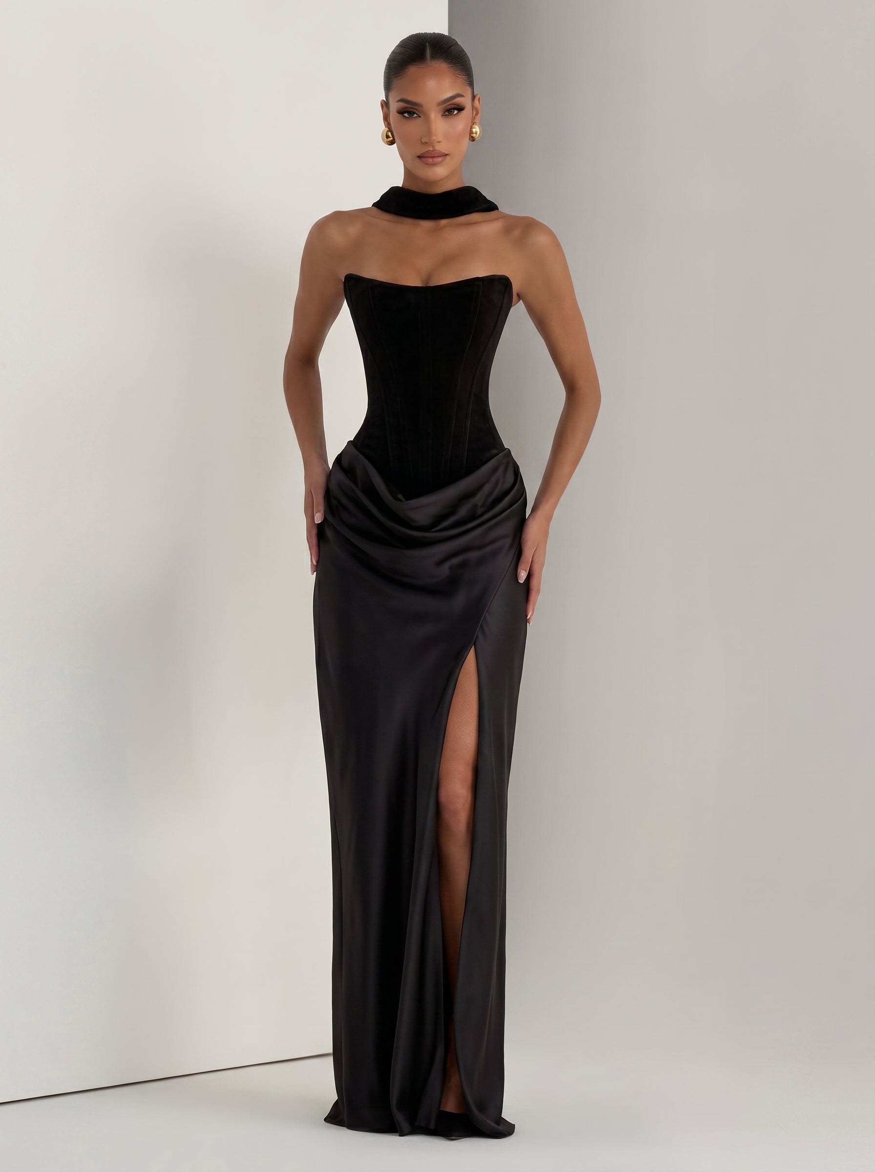 Danna™ - Vestido de Gala Navy Position 9
