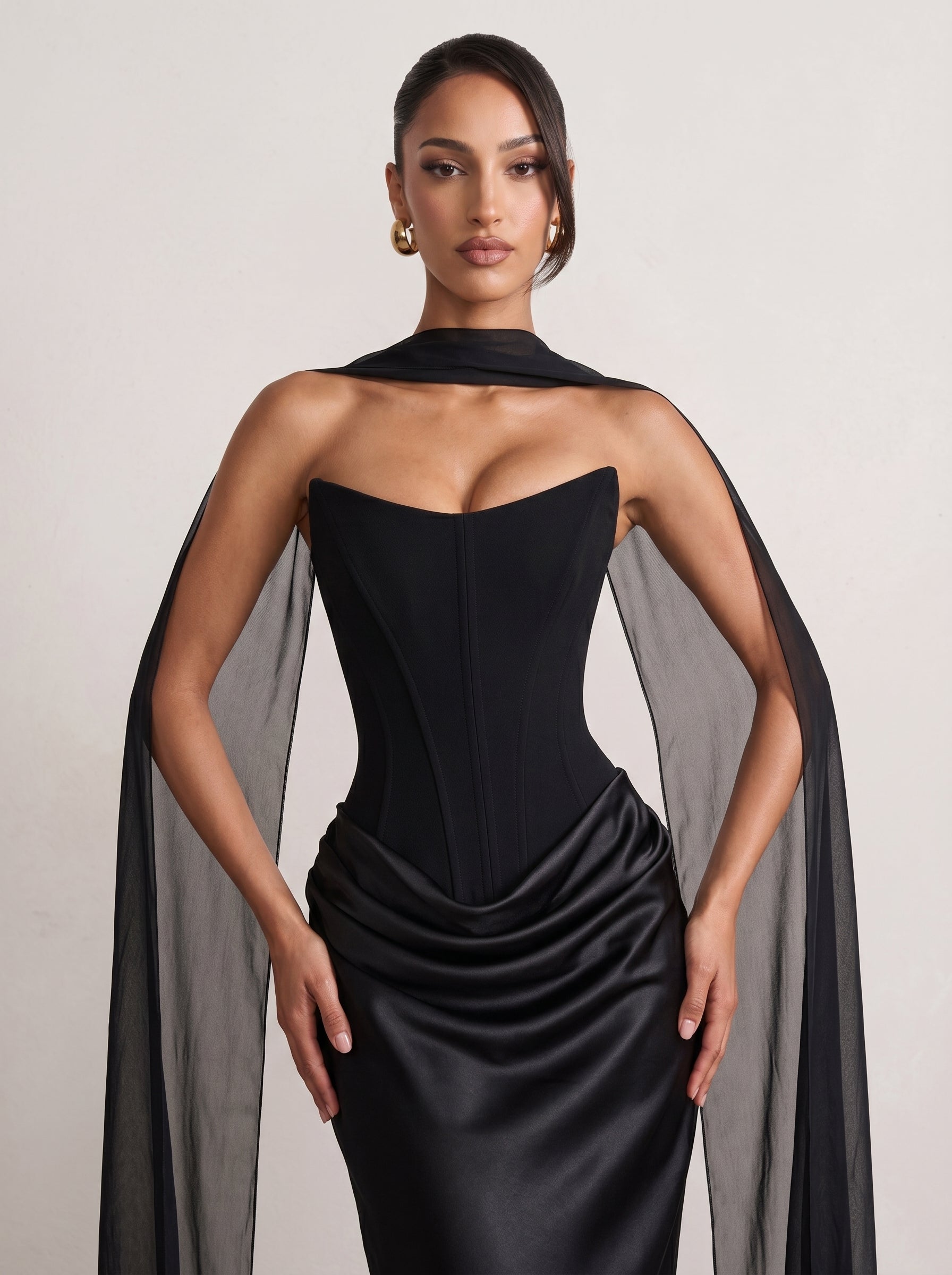 Danna™ - Vestido de Gala Navy Position 8
