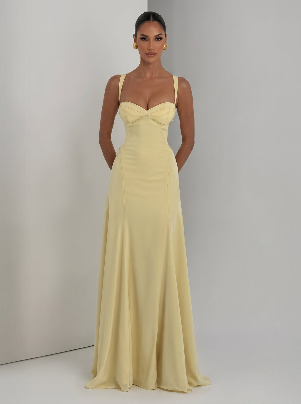 Irie™ - Vestido Amarillo de Gala Position 5