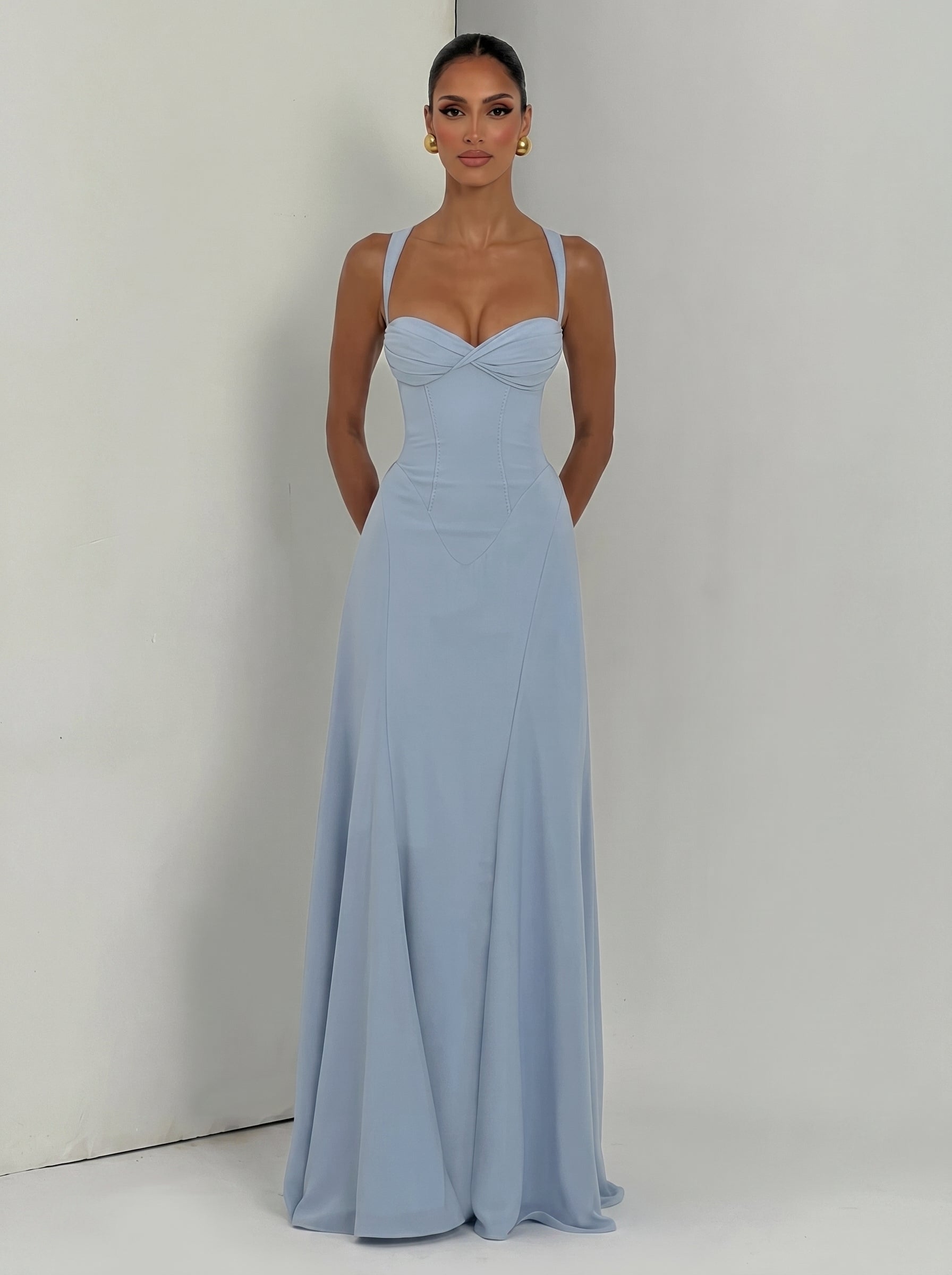 Irie™ - Vestido Celeste de Gala Position 5