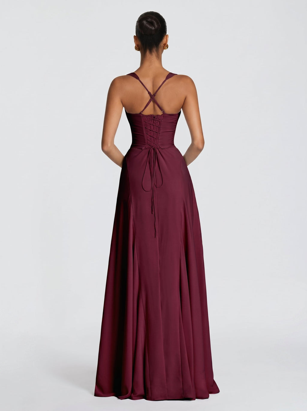Irie™ - Vestido Burdeos de Gala Position 2