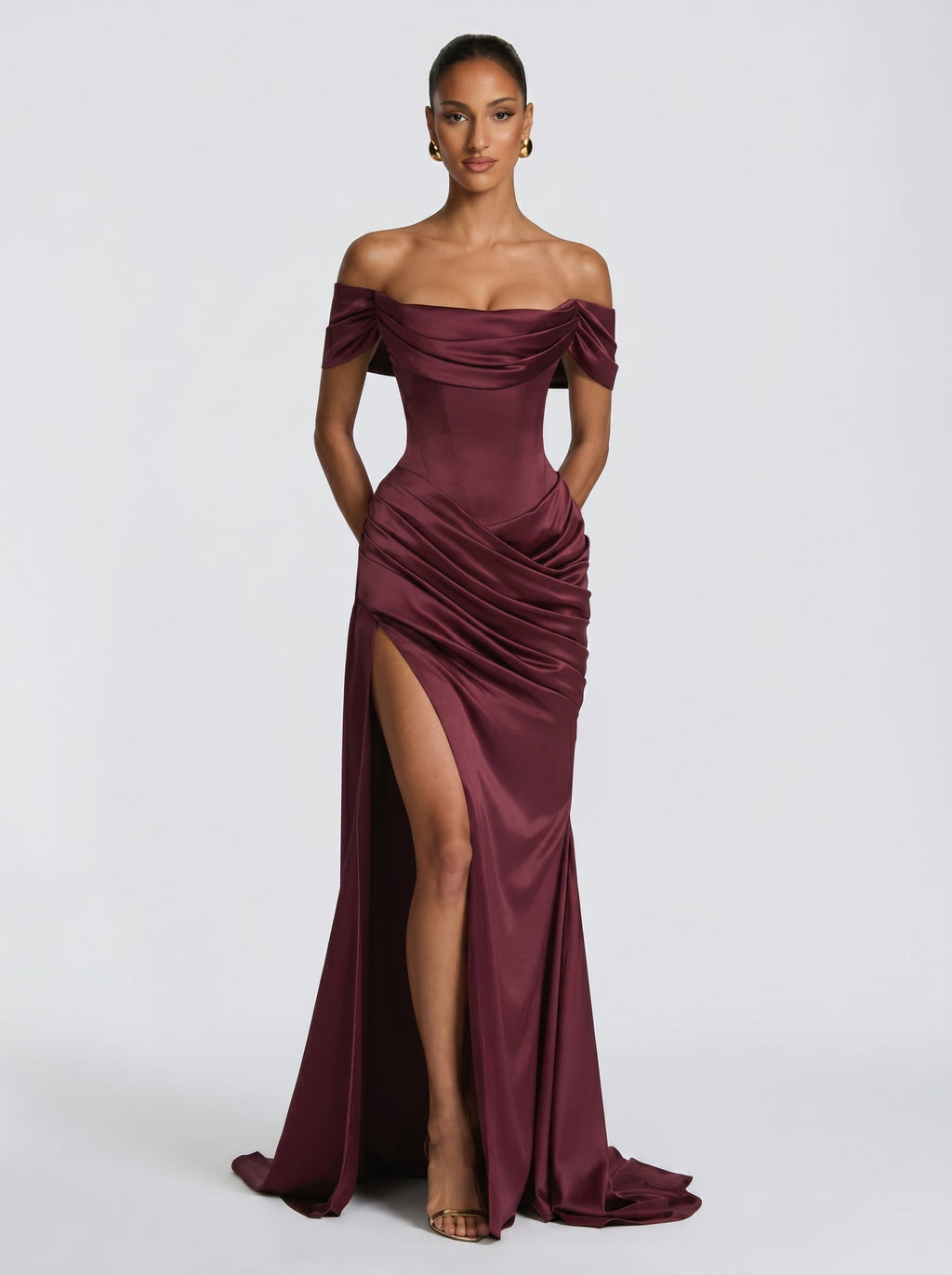 Lola™ - Vestido Riona Cereza Position 1