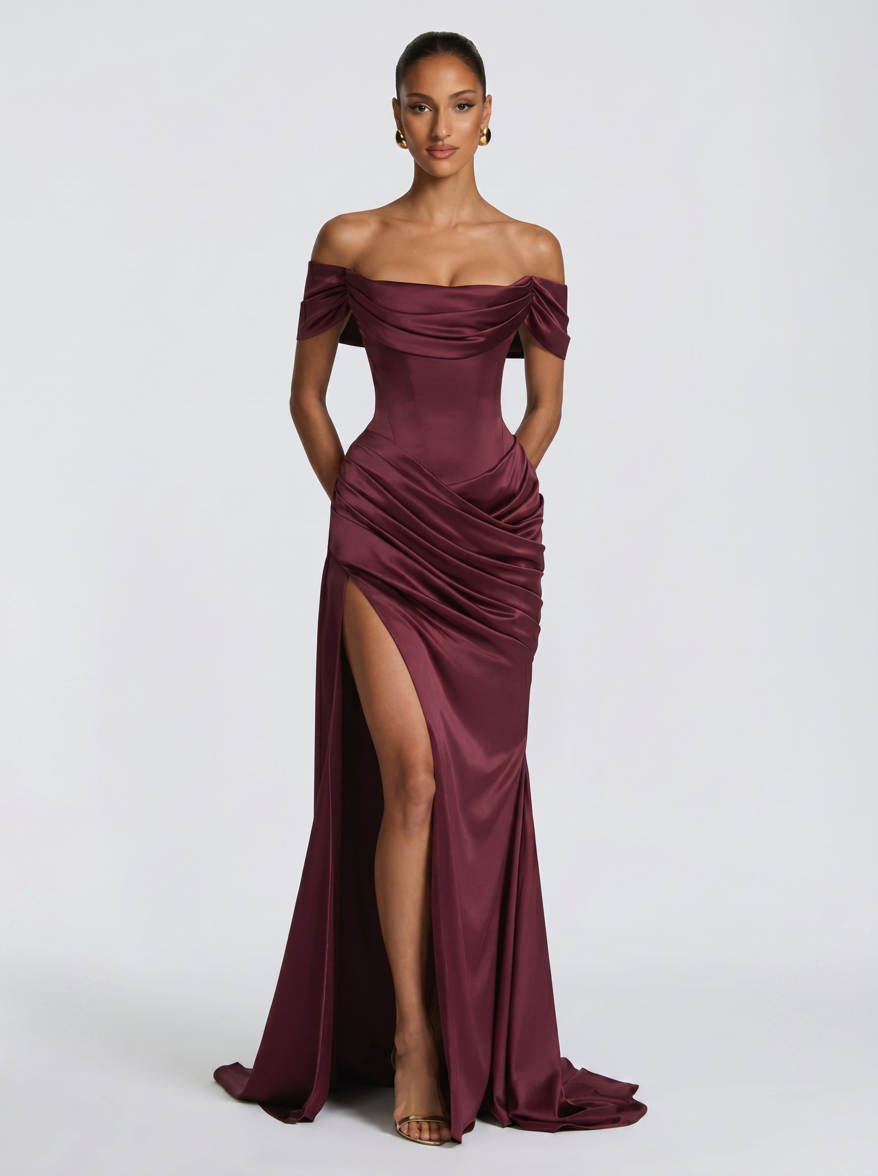 Lola™ - Vestido Riona Cereza Position 1