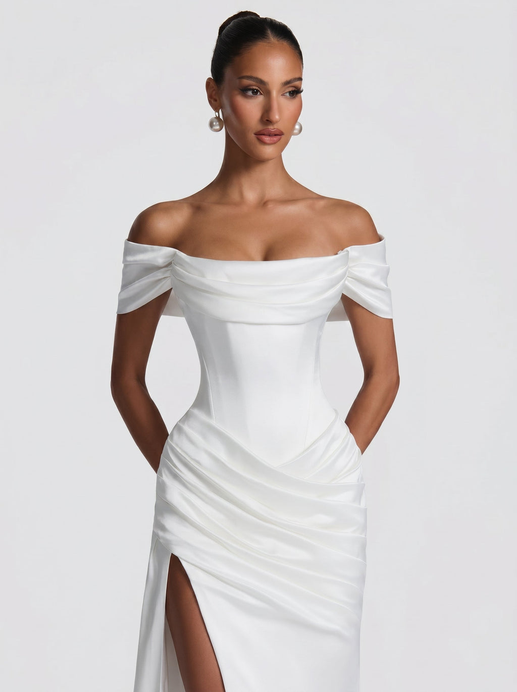 Lola™ - Vestido Riona Blanco Position 5