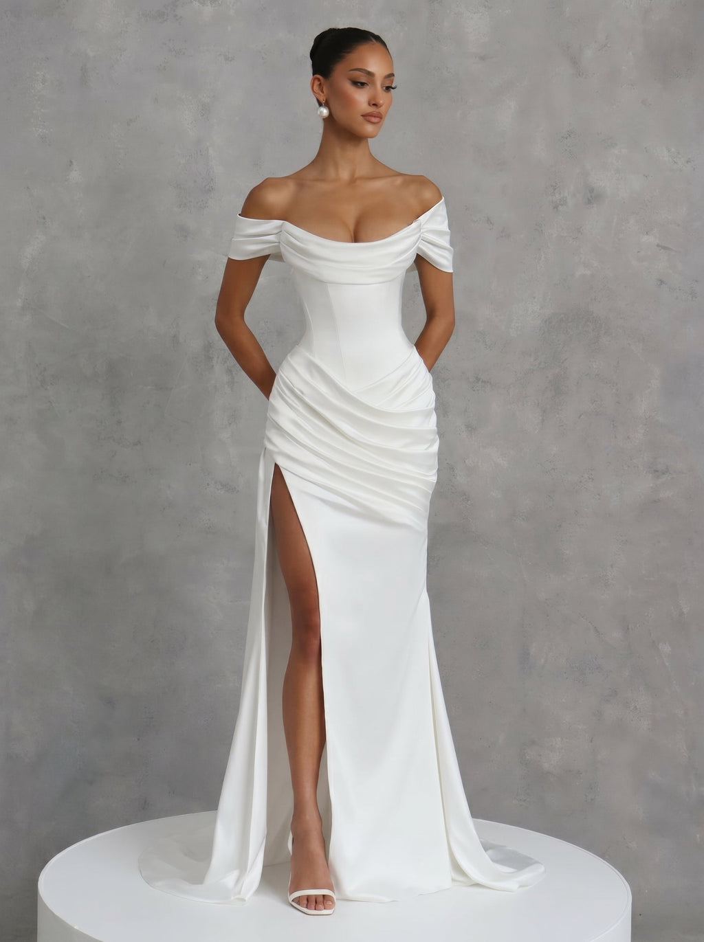 Lola™ - Vestido Riona Blanco Position 6