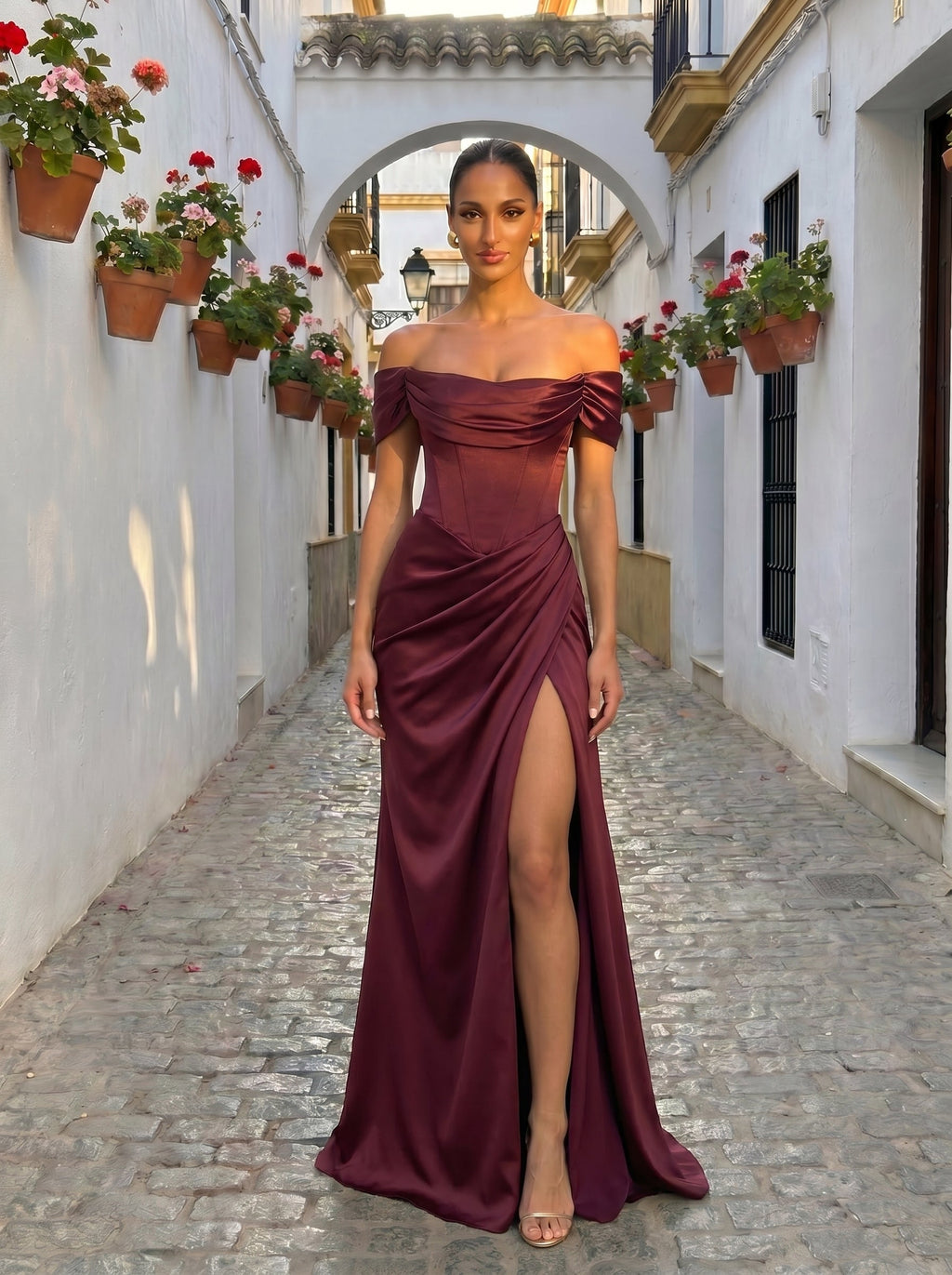 Lola™ - Vestido Riona Cereza Position 2