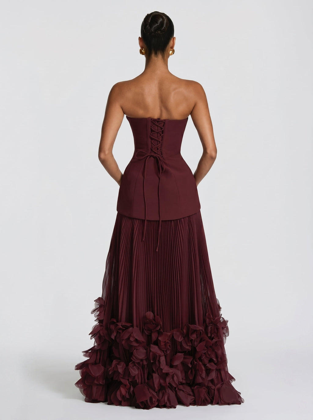 Sandra™ - Vestido de Gala con Falda Escultural Position 6