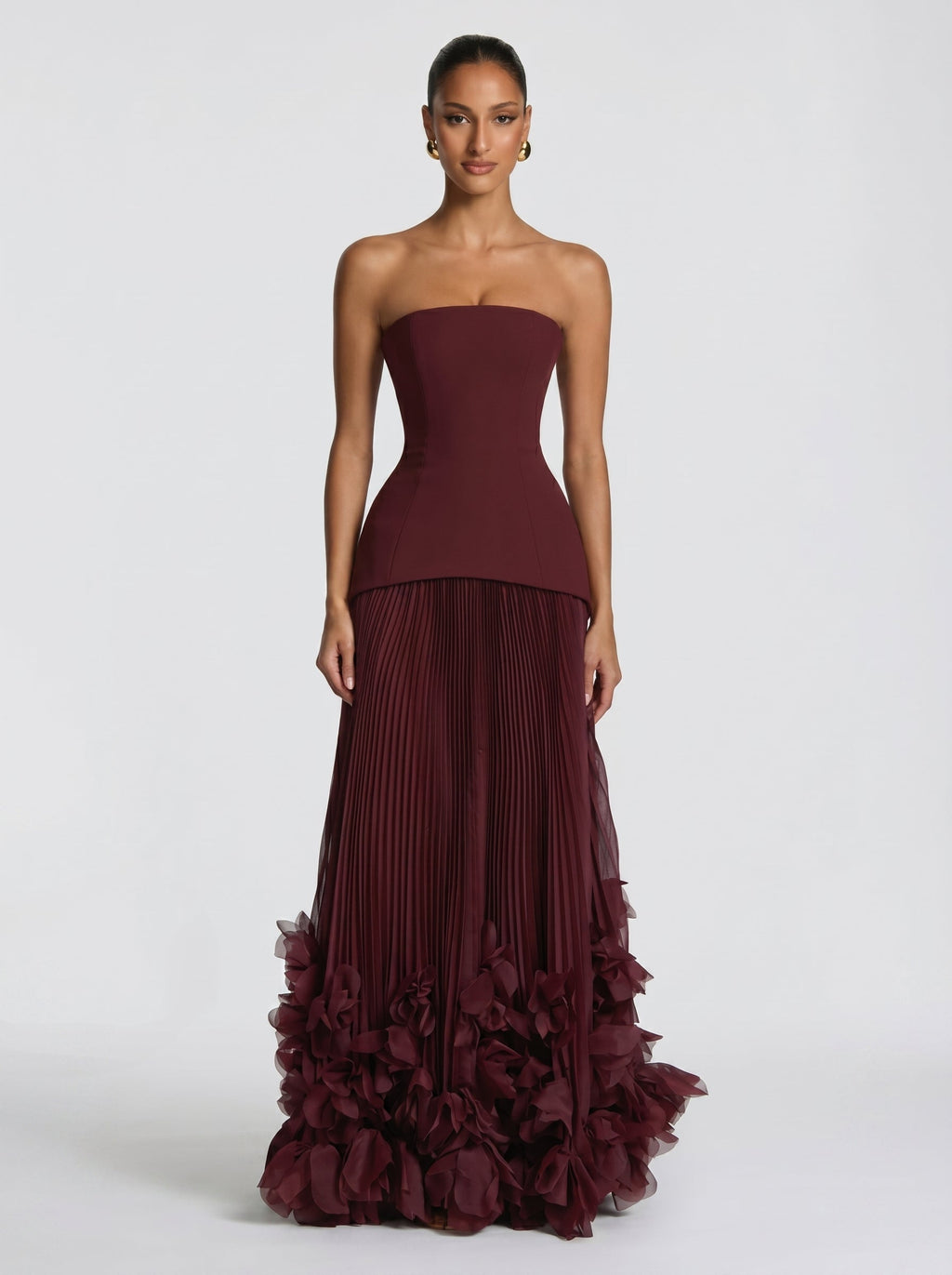 Sandra™ - Vestido de Gala con Falda Escultural Position 3