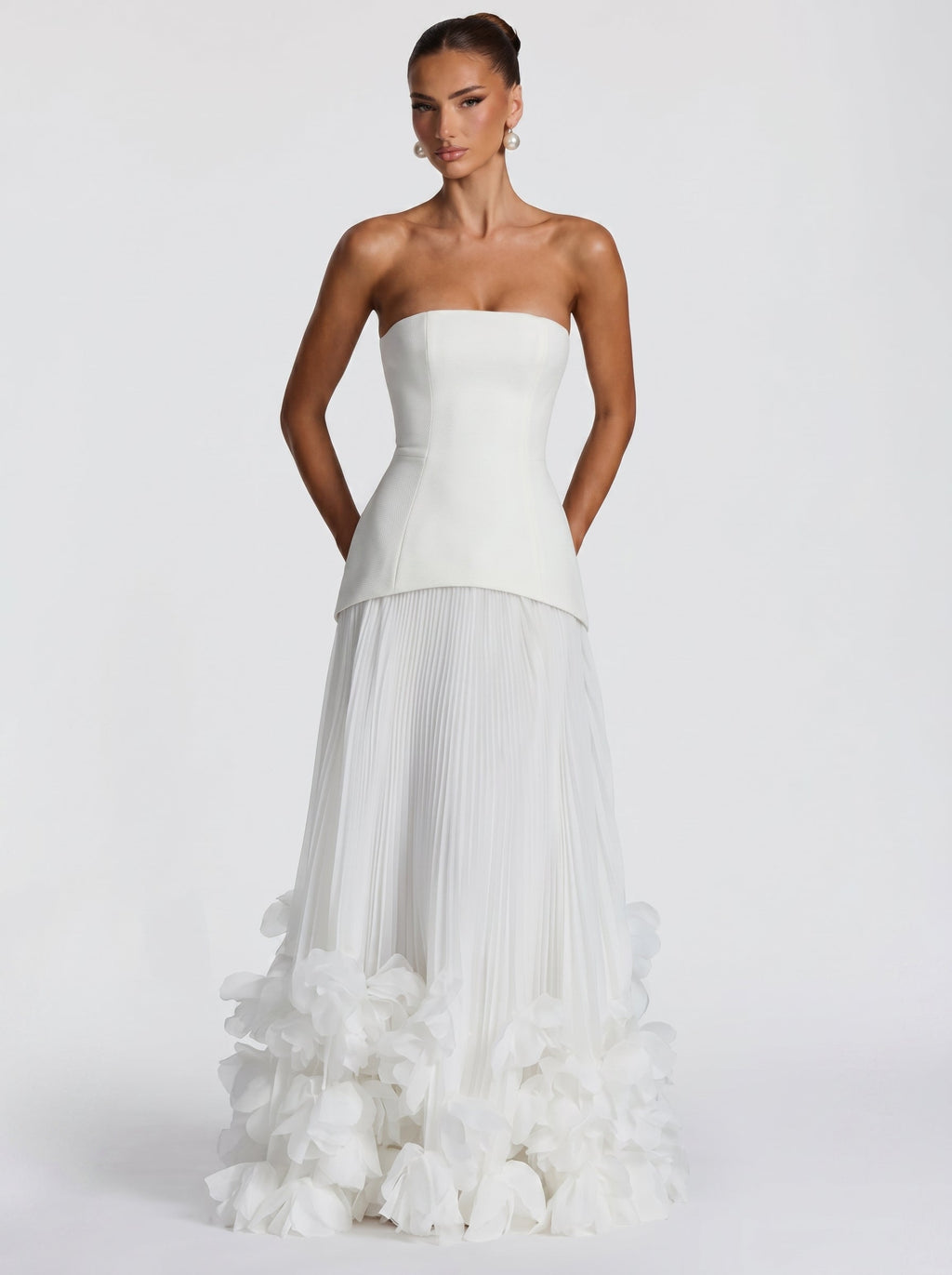 Sandra™ - Vestido de Gala con Falda Escultural Position 11