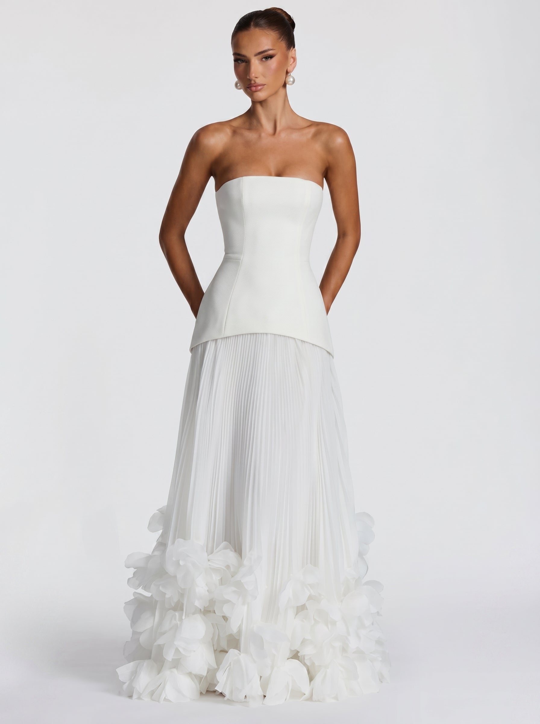 Sandra™ - Vestido de Gala con Falda Escultural Position 11