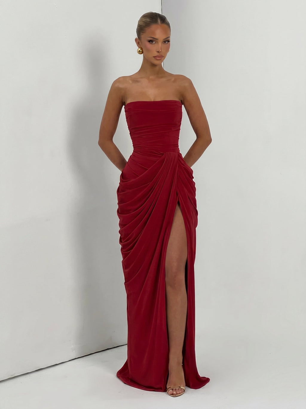 Cyra™ - Vestido Largo de Chiffon Position 5