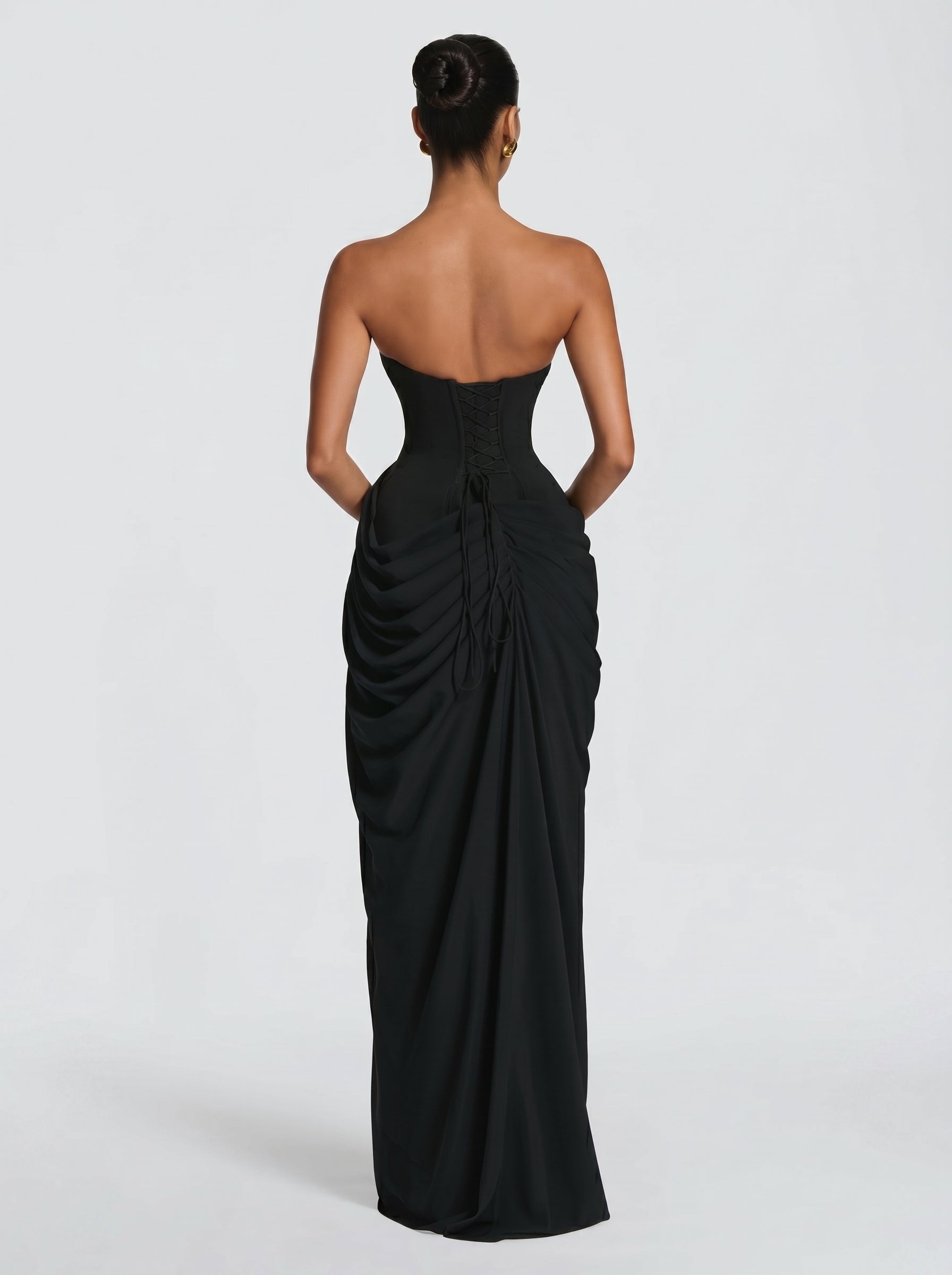Cyra™ - Vestido Largo de Chiffon Position 3