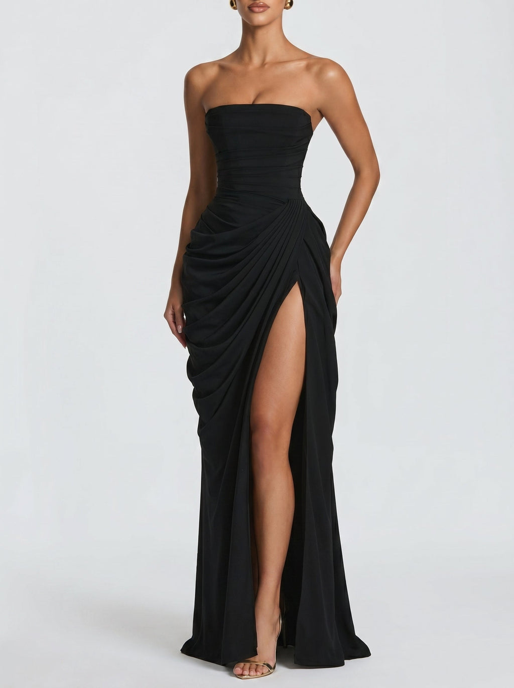 Cyra™ - Vestido Largo de Chiffon Position 4