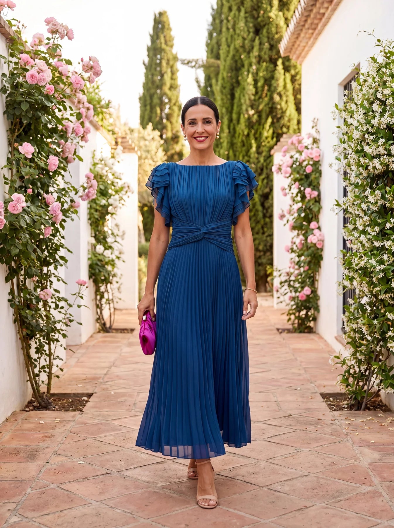 GLORIA|VESTIDO CON CAÍDA ELEGANTE