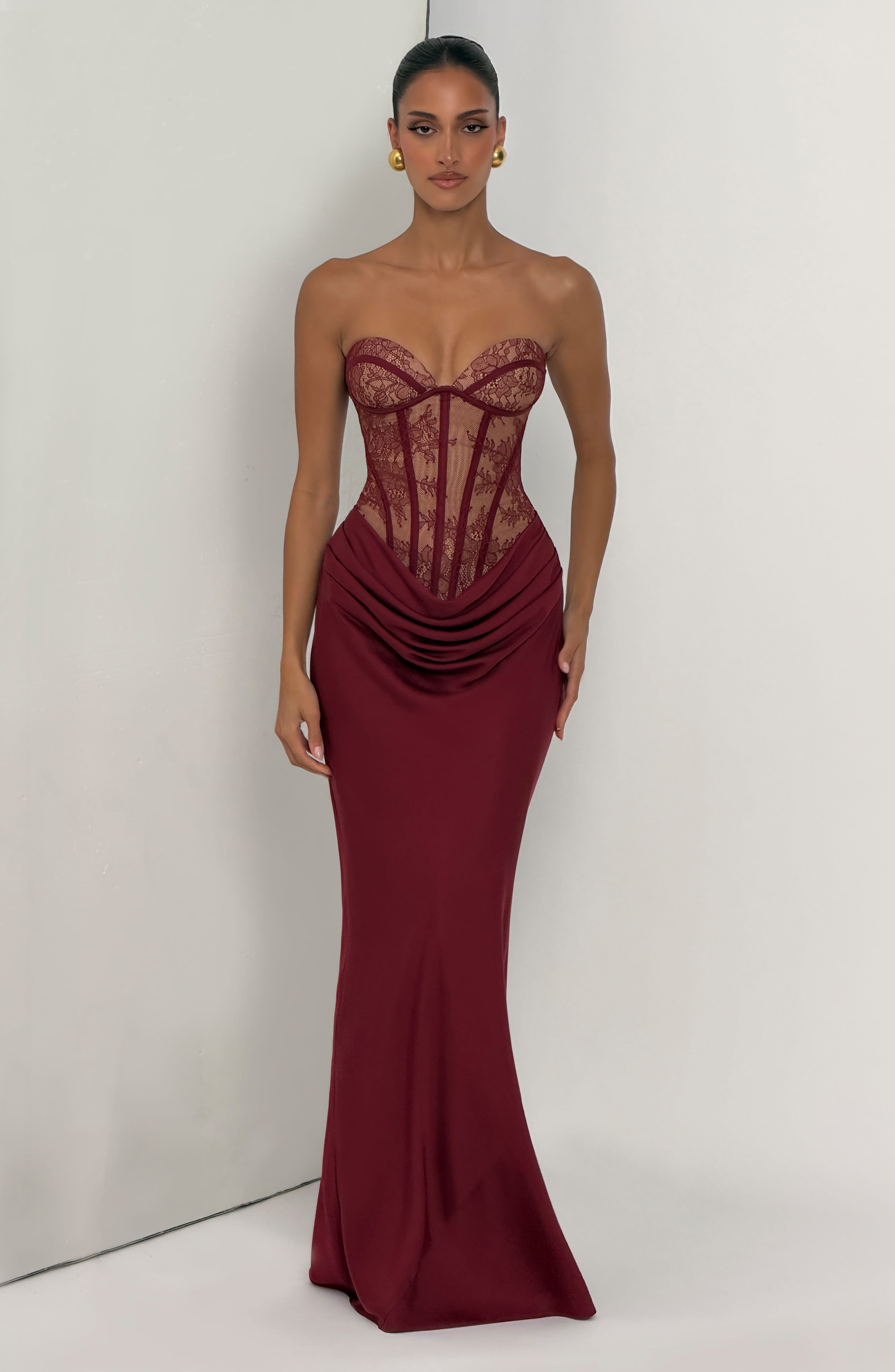 Miriam™ - Vestido Kathleen Burdeos Position 11