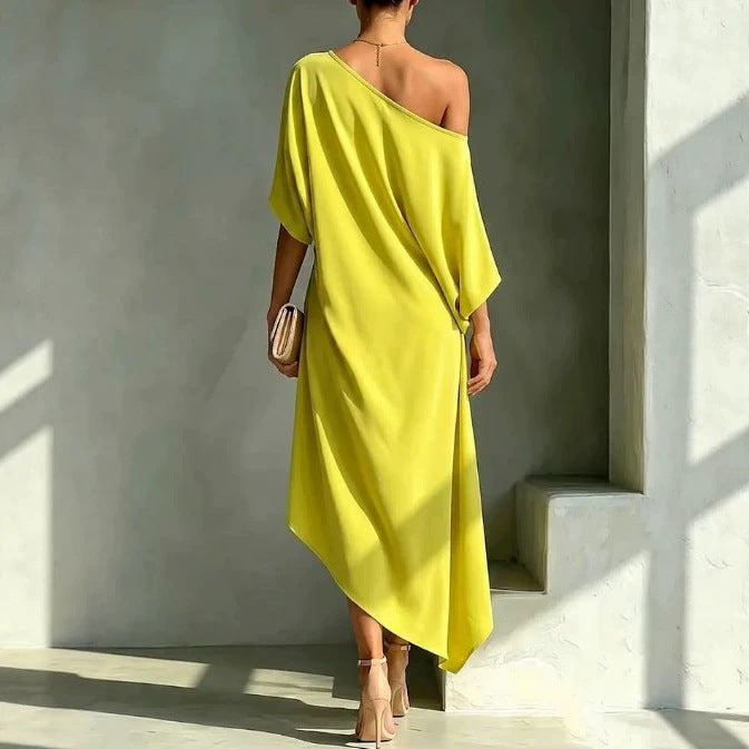 Camila | Vestido elegante asimétrico Position 3