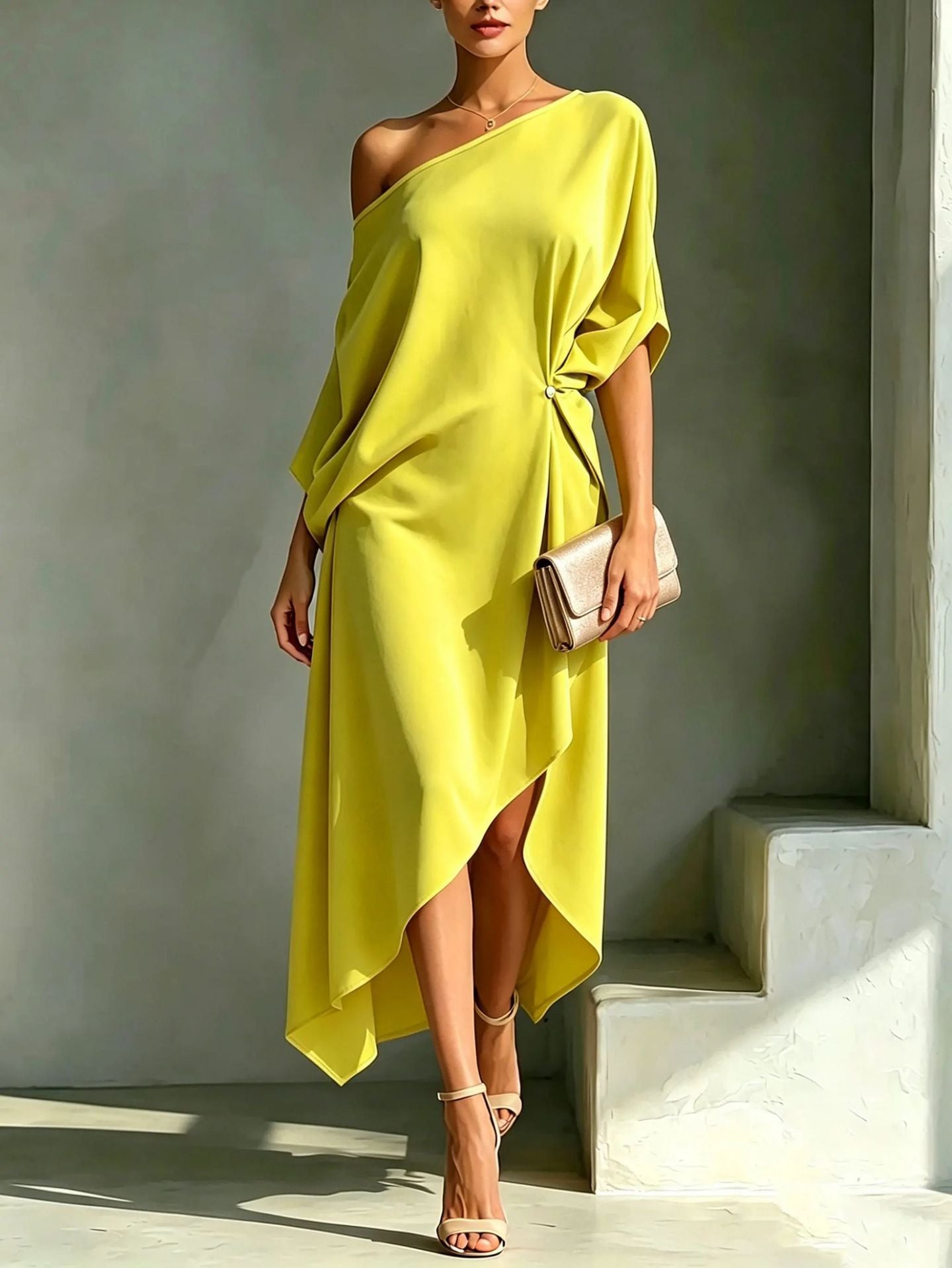 Camila | Vestido elegante asimétrico Position 1