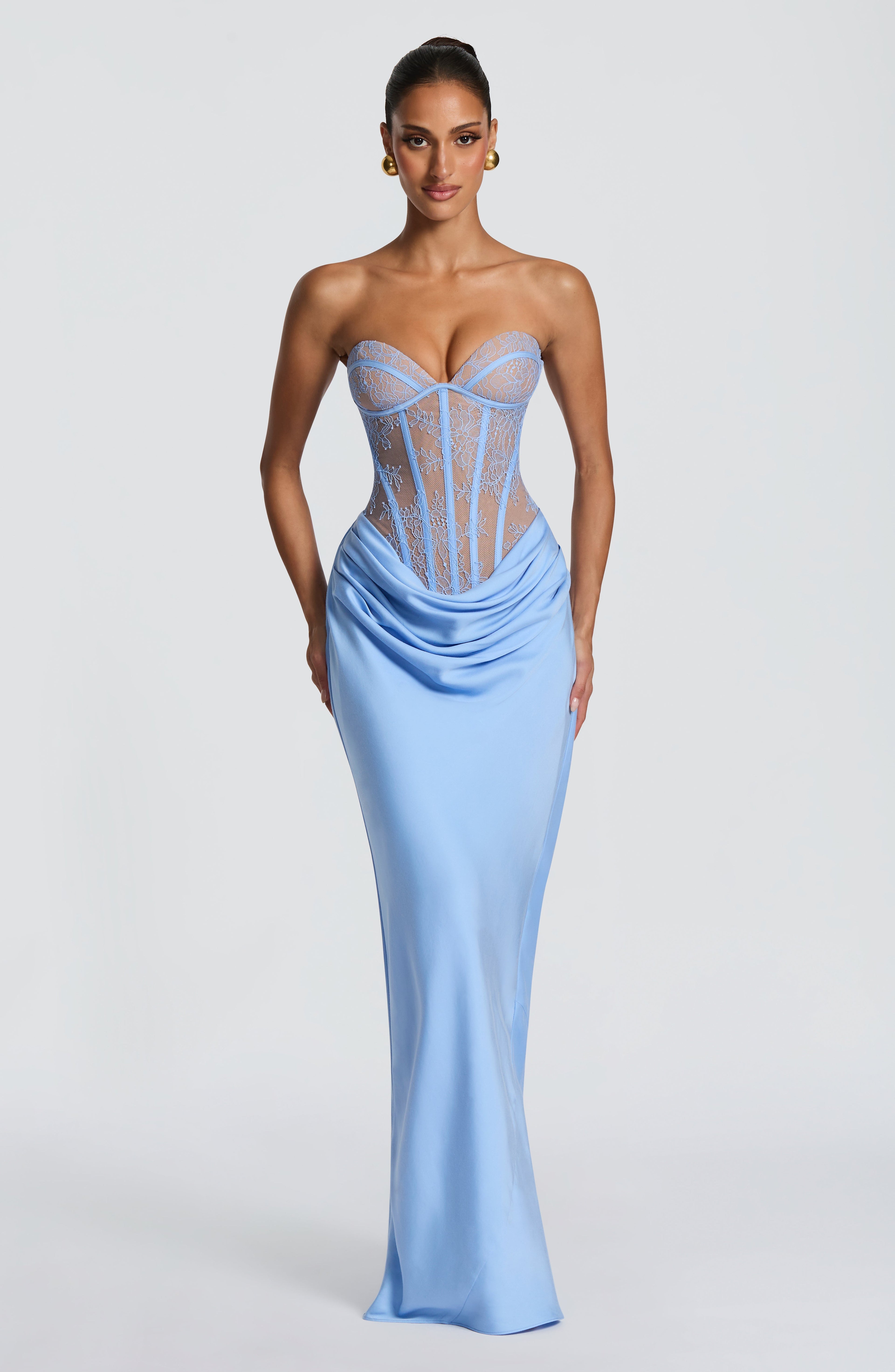 Miriam™ - Vestido Kathleen Celeste Position 1