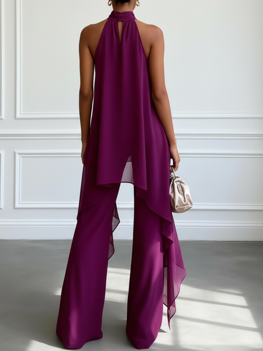 SEMME | ELEGANTE CONJUNTO HALTER PARA MUJER Position 2