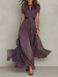 Vestido largo de encaje Vivienne Position 1
