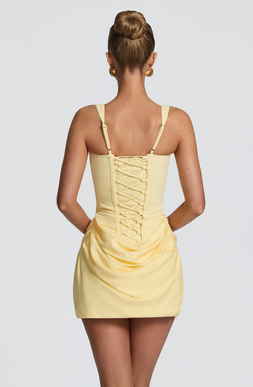 Elena™ - Vestido Mini en Crêpe Position 2