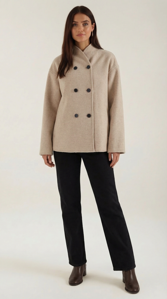 Pamela - Chaqueta Oversize con Botones
