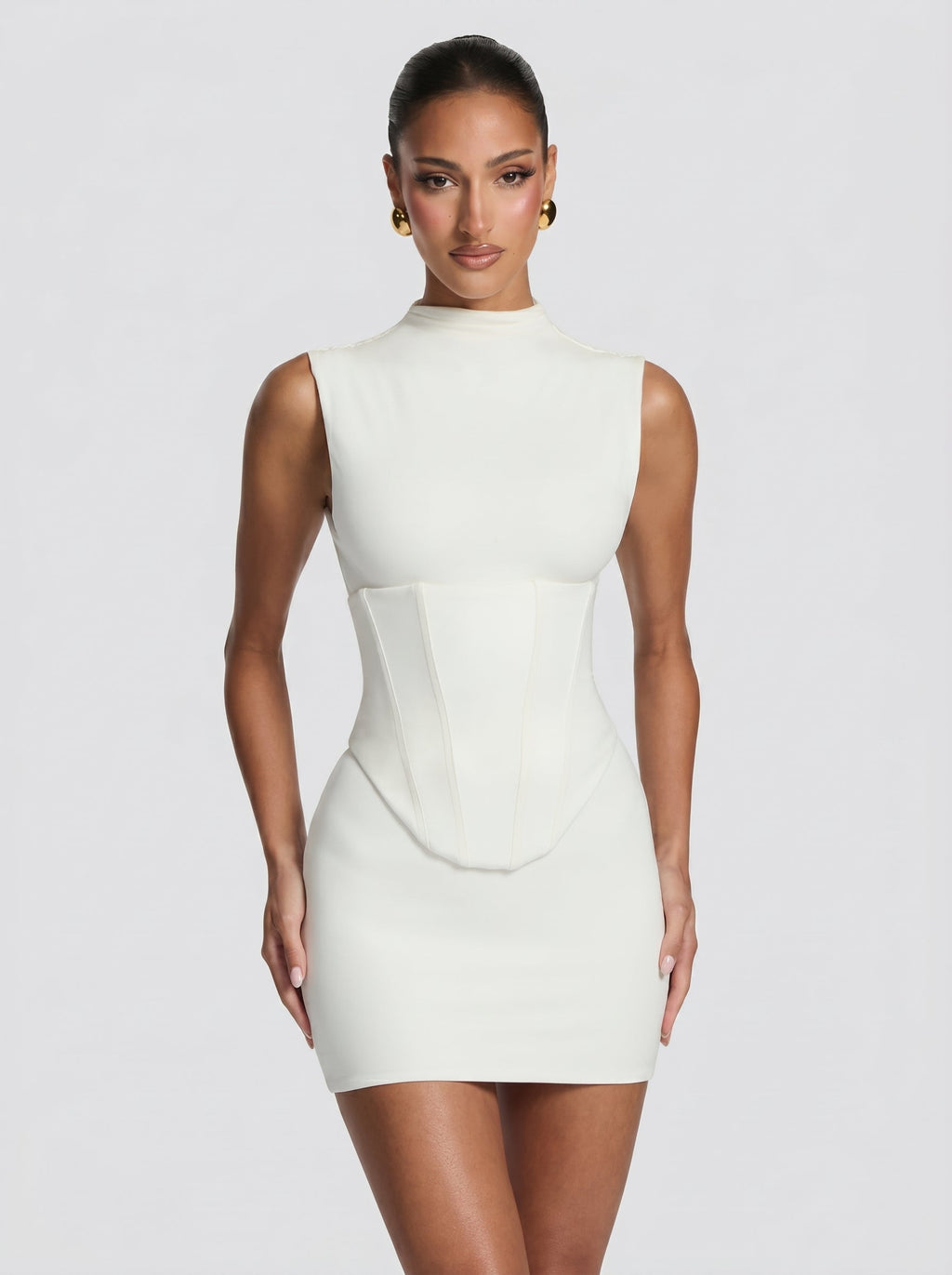 Sonia™ - Vestido en Marfil Premium Position 3