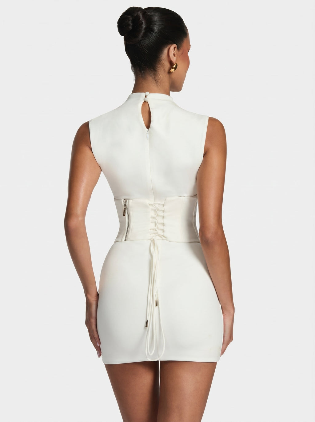 Sonia™ - Vestido en Marfil Premium Position 4