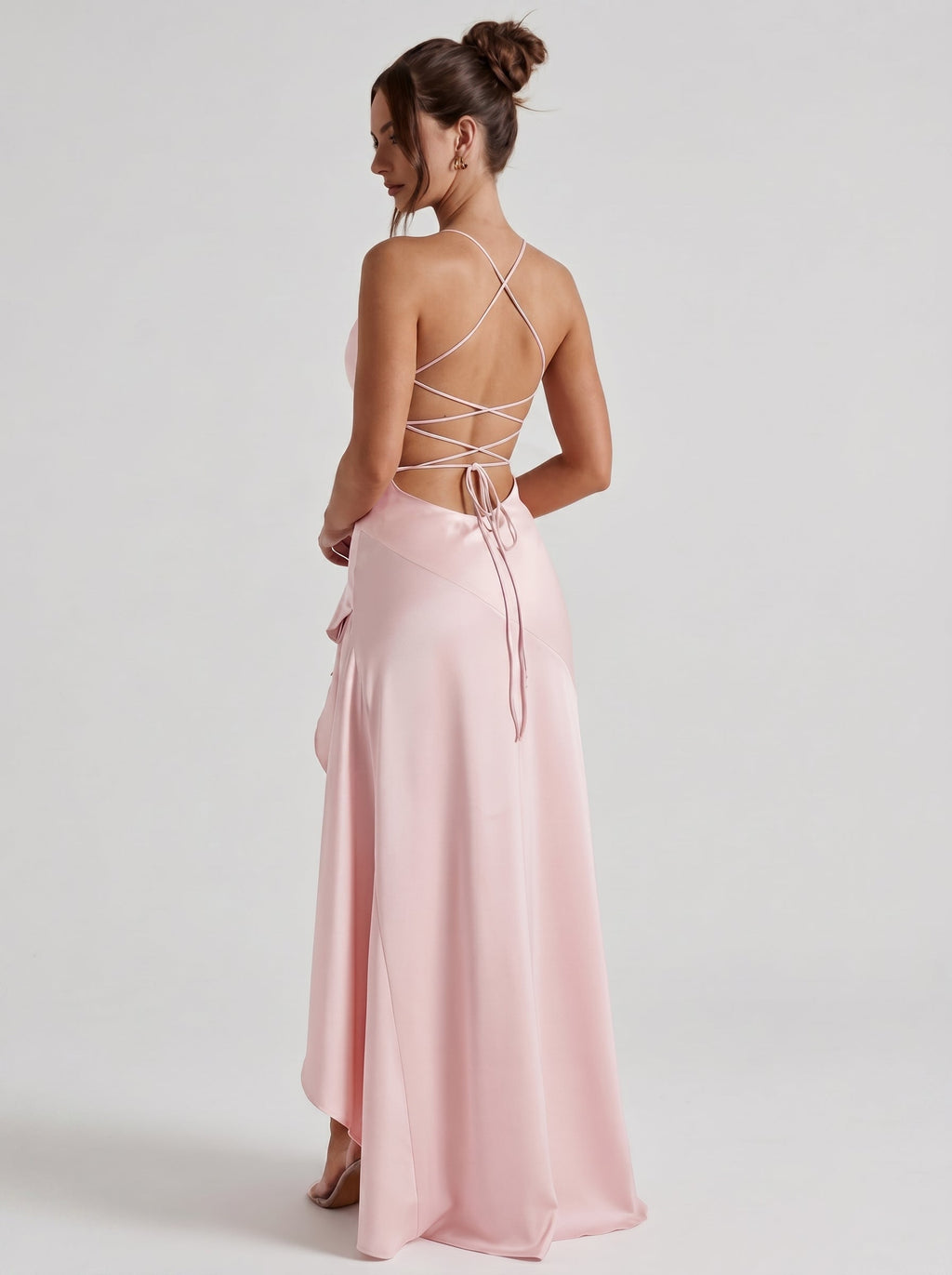 Aria™ - Vestido de Gala en Satén Position 5