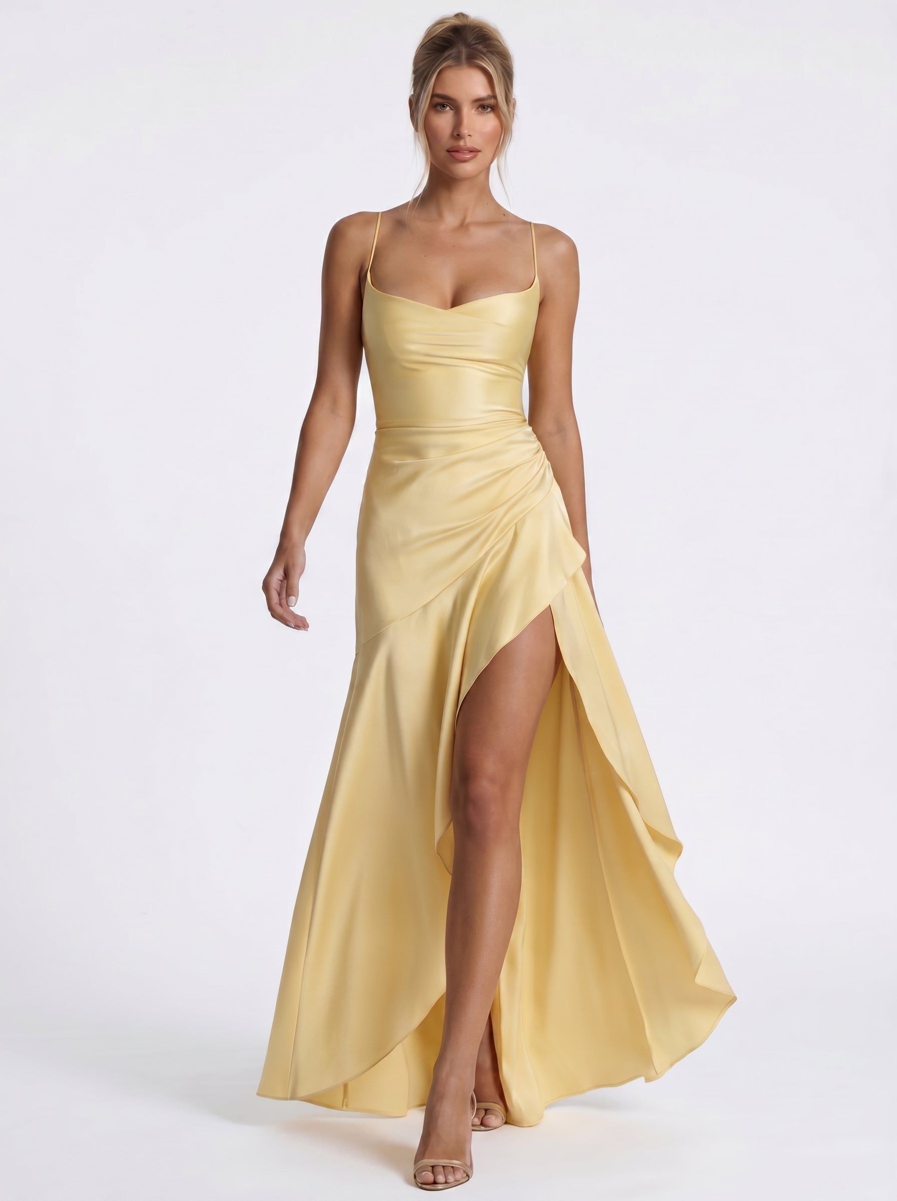 Aria™ - Vestido de Gala en Satén Position 25