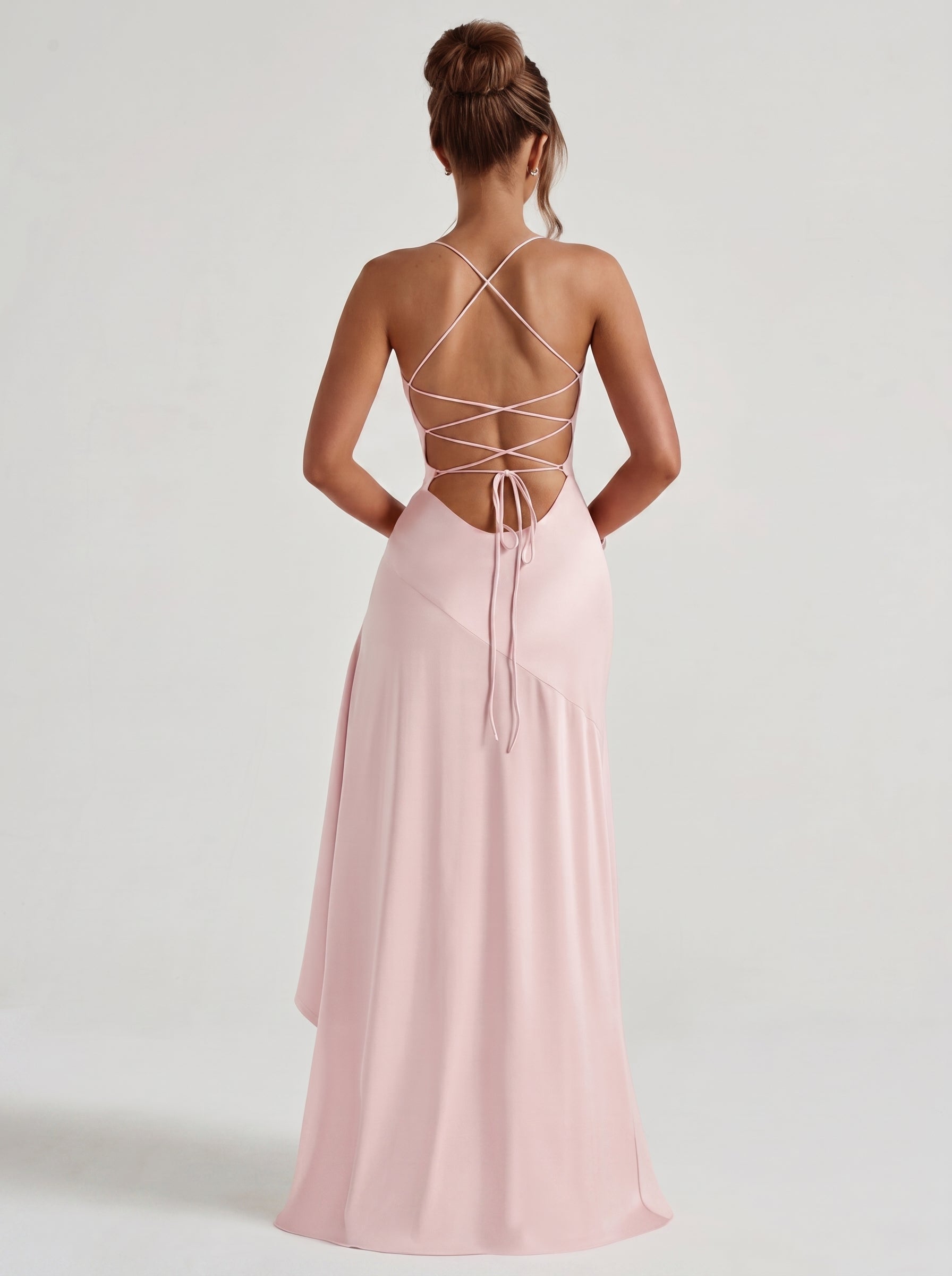 Aria™ - Vestido de Gala en Satén Position 6