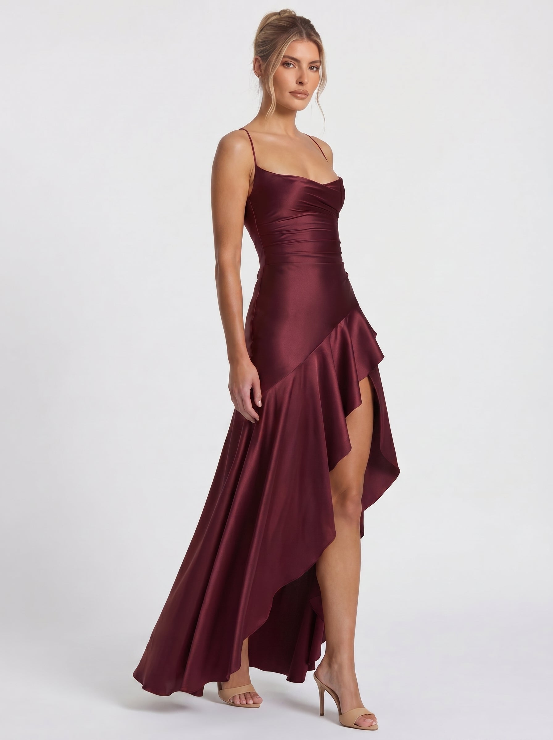 Aria™ - Vestido de Gala en Satén Position 12