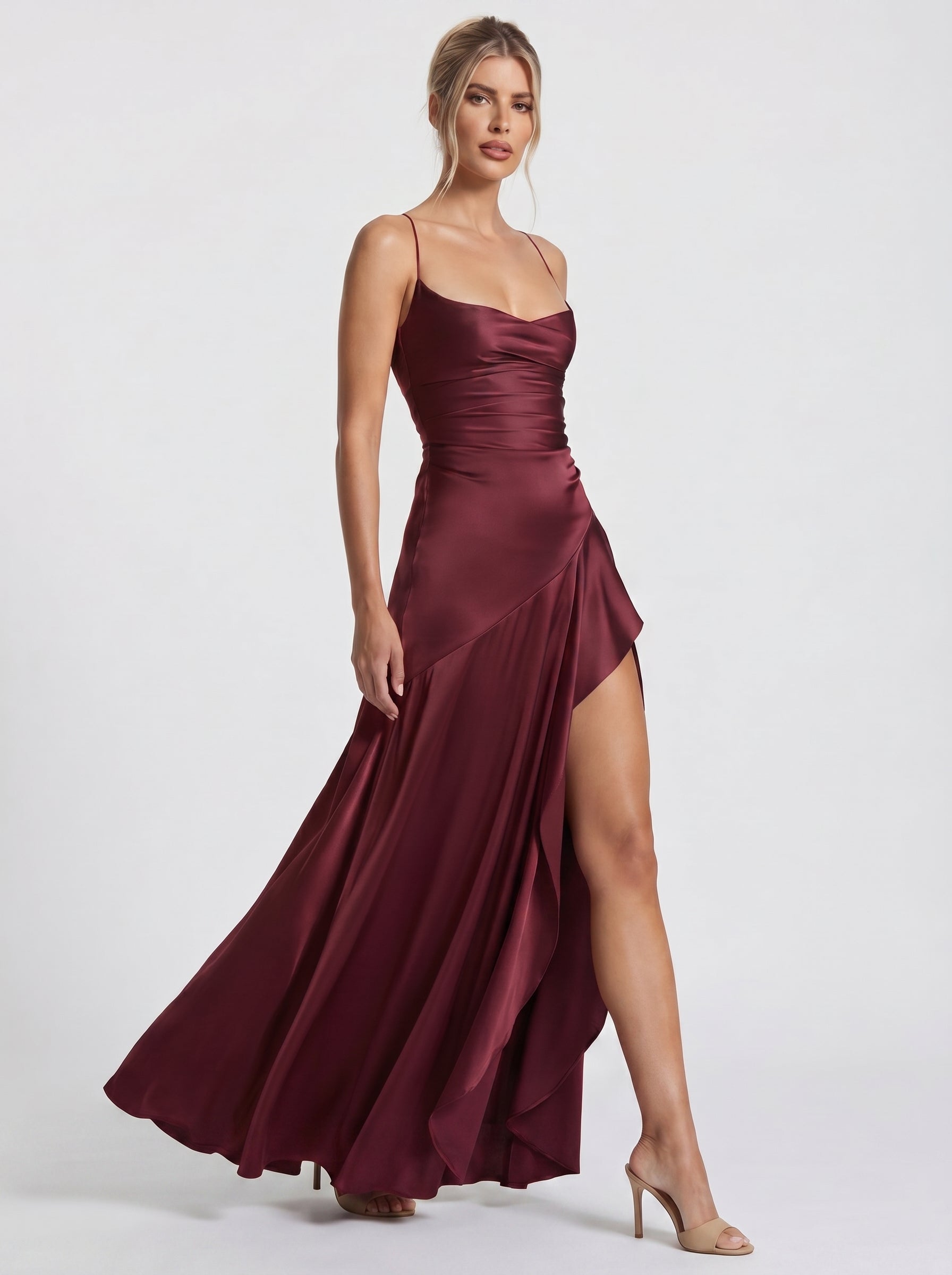 Aria™ - Vestido de Gala en Satén Position 10