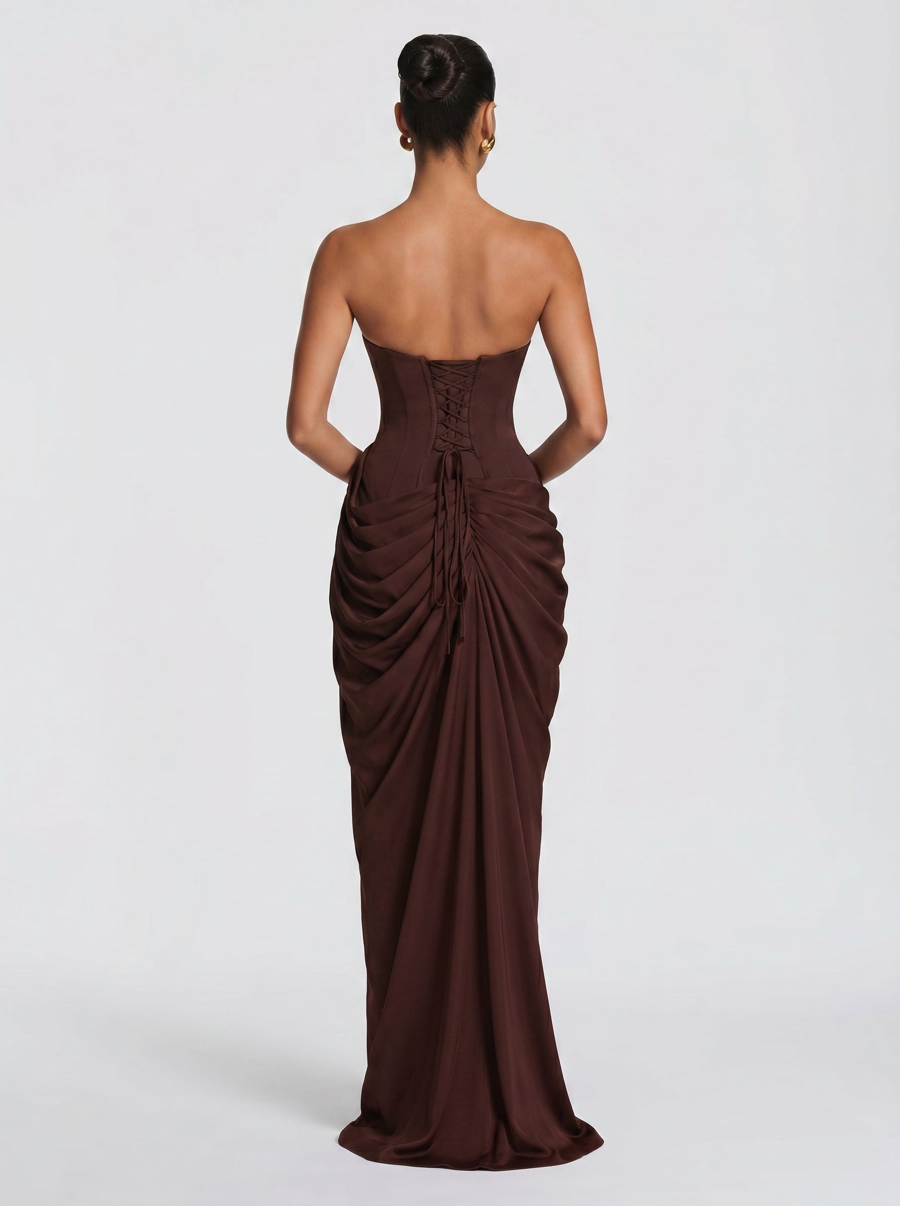 Cyra™ - Vestido Largo de Chiffon Position 4