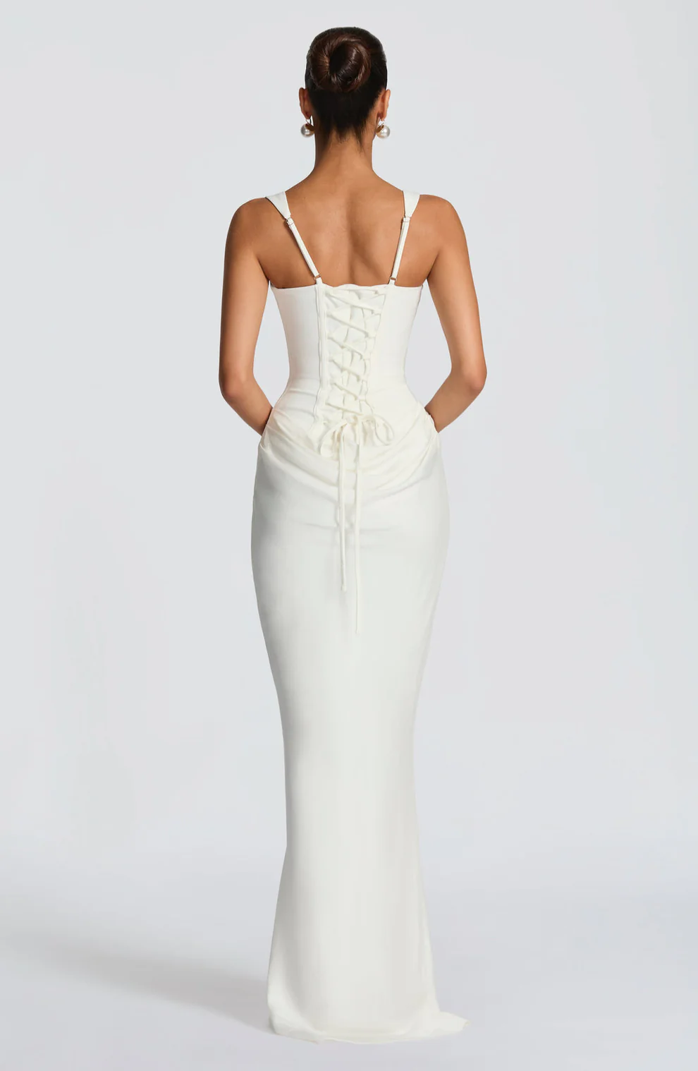 Antonella™ - Vestido de Gala en Satén Position 3